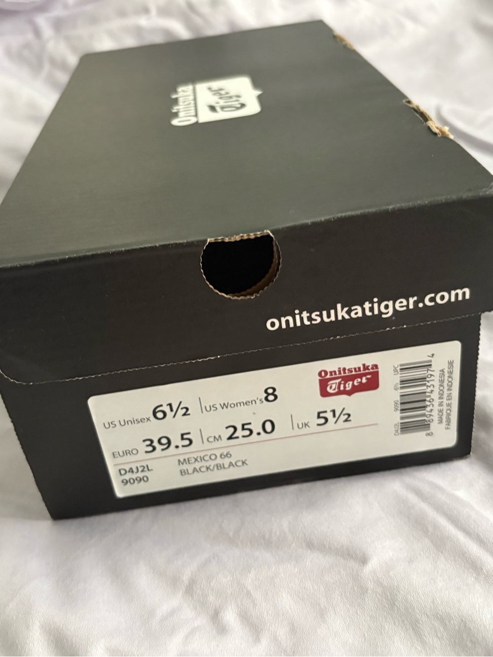 Onitsuka Tiger by Asics Unisex Mexico 66 - Black - Picture 9 of 10